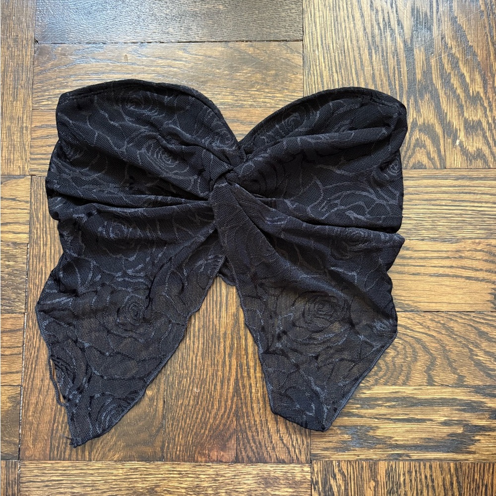 Shein Black Lace Top